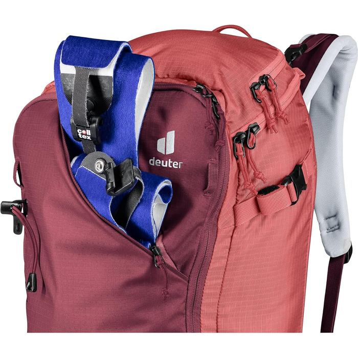 Жіночий рюкзак для гірськолижних турів Deuter Freerider Pro 32+ SL, 32+ л, бордовий