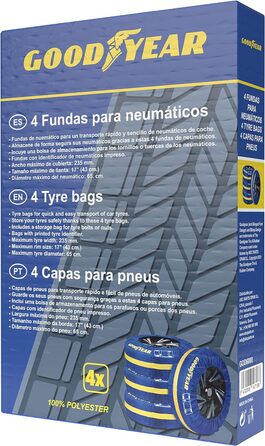 Автомобільні шини Goodyear, каркаси до 235/65R17, б/в шини для легкових авто