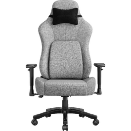 Крісло геймерське ігрове Anda Seat Phantom 4 L до 90 кг Gray Fabric (AD18YSD-72-G-F-G01)