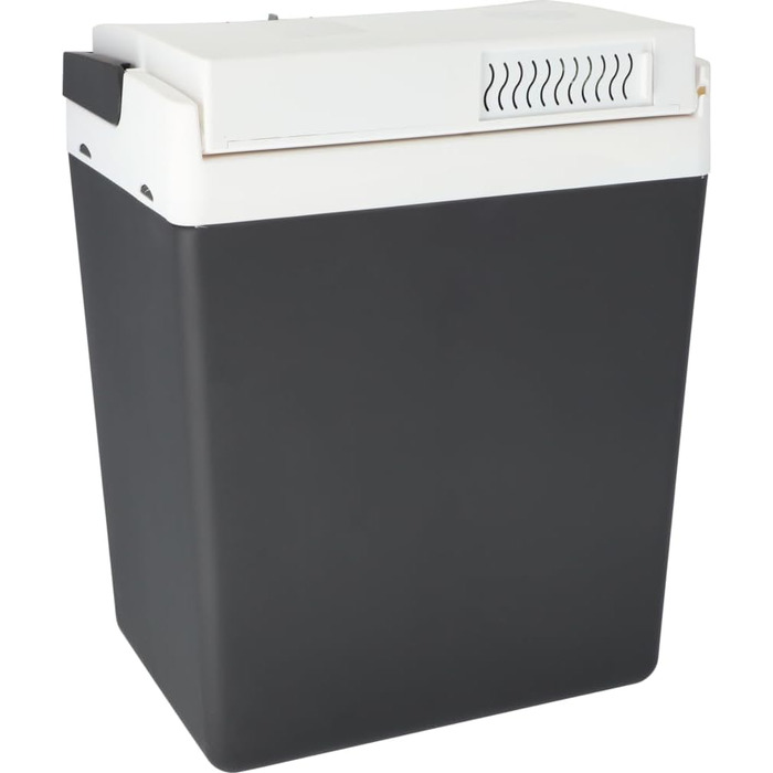Автомобільний холодильник/термобокс BERGER 30L 12/230V: охолодження та підігрів для авто, кемпінгу, чорний