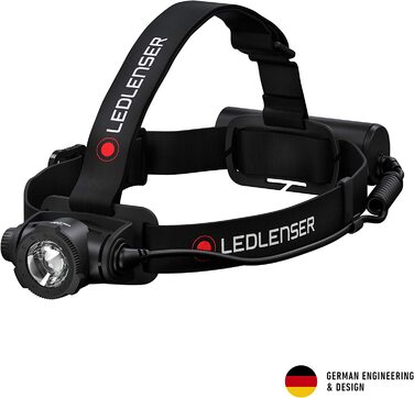 Ліхтар налобний Ledlenser H7R Core, 1000 лм, акумуляторний, водонепроникний IP67, фокусування, плавне затемнення, USB-зарядка, дальність 250 м