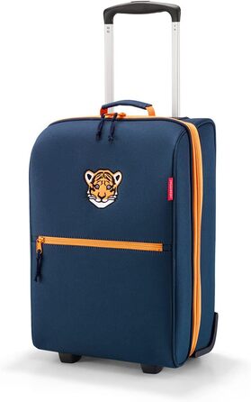Дитячий валізка на колесах reisenthel Trolley XS Tiger Navy, синя, малюнок тигра
