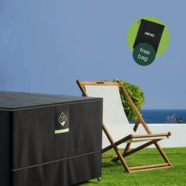 Чохол для садових меблів Awnic 180x120x71 см, 420D Oxford, водонепроникний, анти-UV, захист від розривів