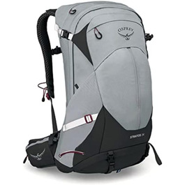 Рюкзак Osprey Stratos 34 для чоловіків, туристичний, сірий, 34 л