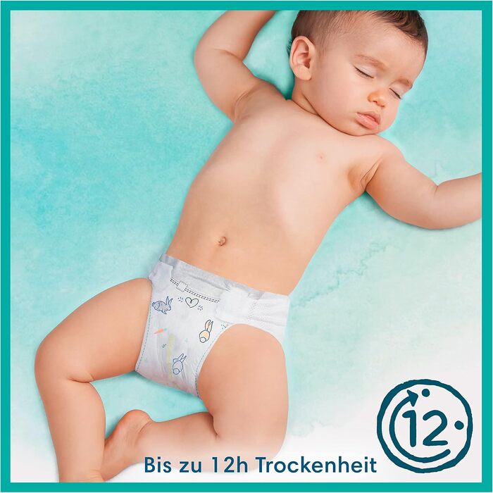 Підгузки Pampers Harmonie розмір 2 (4-8 кг), гіпоалергічні з рослинними компонентами, 240 шт.
