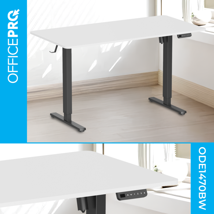Комп’ютерний стіл з електрорегулюванням висоти OfficePro ODE1470WB
