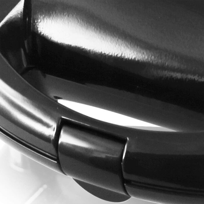 Сендвічниця Emerio XXL на 4 сендвічі, 1300 Вт, велика, без BPA, для всіх розмірів тостів, форма мушлі, для сім’ї