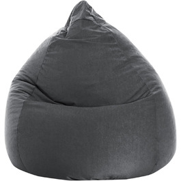 Крісло-мішок Easy XL, 220 л, антрацит