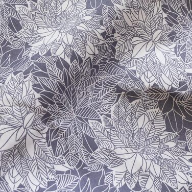 Подушка для годування MY BREST FRIEND Baby wild, оригінальна, дизайн Flowers Violett Weiss, 57x40x14 см, чохол поліестер, наповнювач пінополіуретан