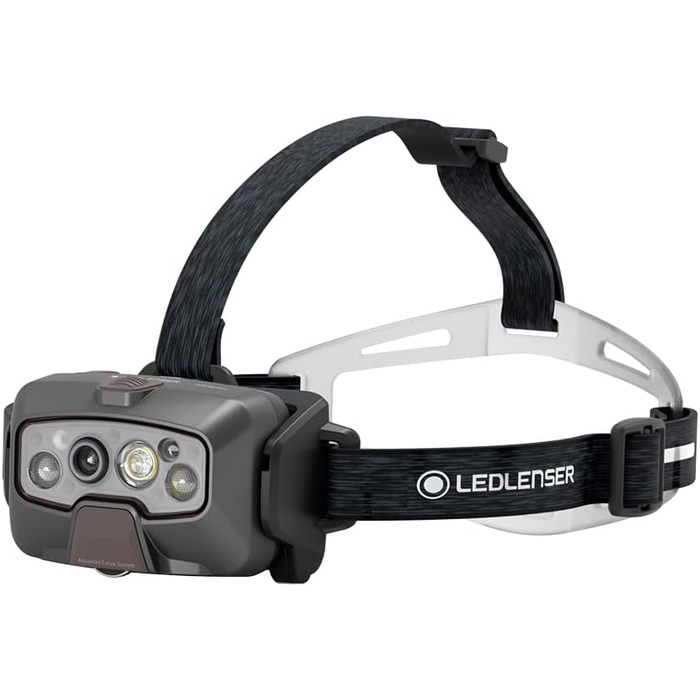 Ліхтар налобний Ledlenser HF8R Signature, 2000 люмен, водонепроникний, RGB, акумуляторний, чорний, для туризму та активного відпочинку