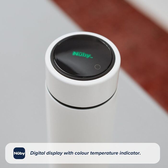 Nuby RapidCool™ Подвійний набір для приготування дитячої суміші: швидке охолодження за 2 хвилини, дозатор, ізотермічна пляшка, ідеально для подорожей