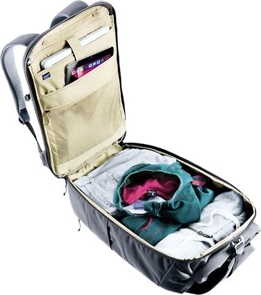 Рюкзак Deuter Utilion 30 Roll-Top з відділенням для взуття, 30 л, чорний