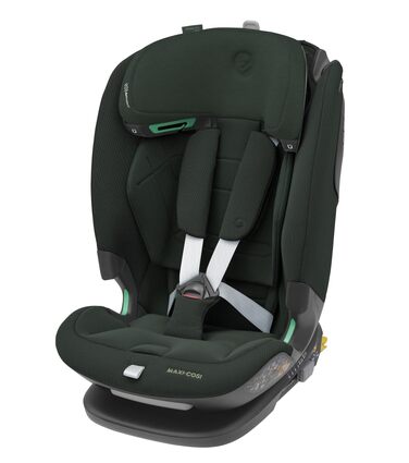 Дитяче автокрісло Maxi-Cosi Titan Pro² i-Size (76-150 см, 15 міс. - 12 років), захист G-CELL, ClimaFlow, колір Authentic Green