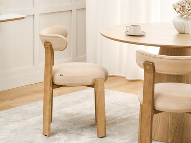 Стілець Mebel-Partner, тканина, помаранчевий, 1 шт.
