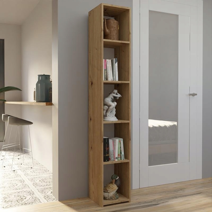 Стелаж Matkam 30 x 180 x 30 см, дуб артизан