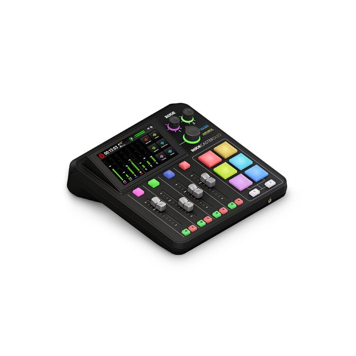 RØDE RØDECaster Duo: Професійний аудіомікшер для подкастів, стрімінгу та музики (RCP Duo Noir)