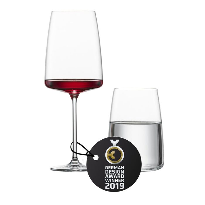 Набір келихів для вина Zwiesel Glas Vivid Senses (2 шт), Tritan-кришталь, Made in Germany. Фрукти та витончені смаки.