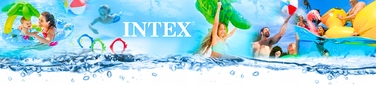 Надувний прямокутний дитячий басейн Intex з фруктами, 244 x 191 x 91 см