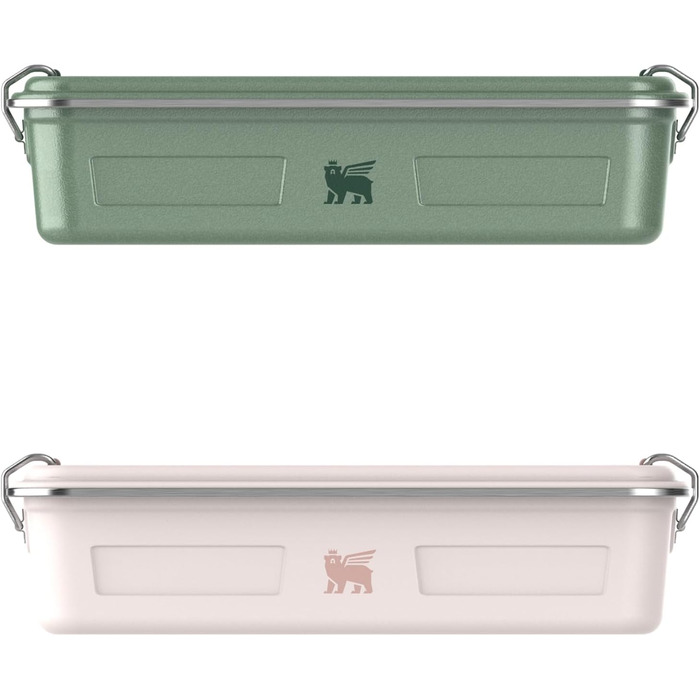 Ланч-бокс зі сталі STANLEY 1913 Classic Useful, герметичний контейнер для їжі 2.0л, BPA-free, підходить для посудомийки (Rose Quartz)