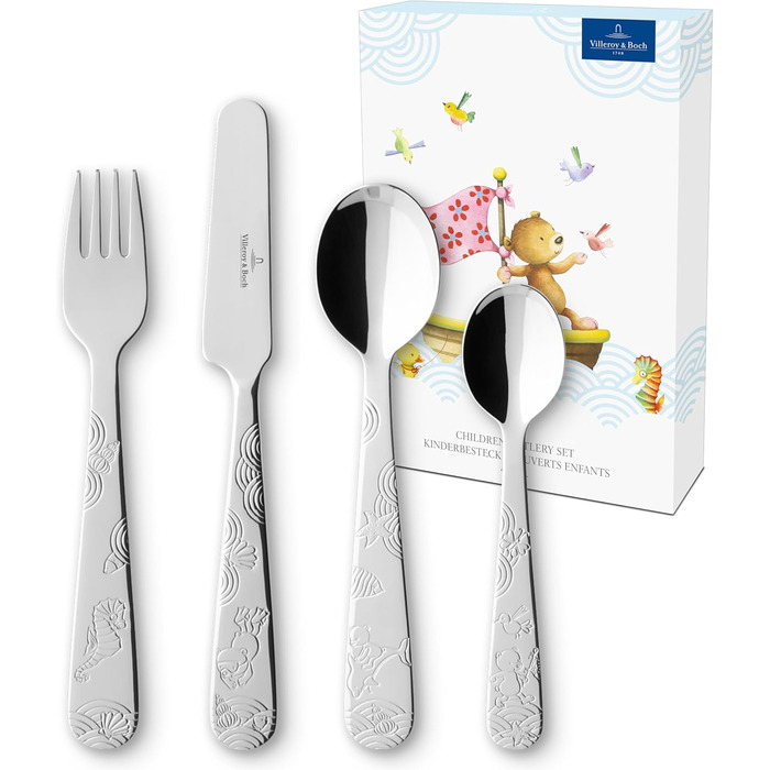 Набір дитячого посуду Villeroy & Boch Happy As A Bear (4 предмети)