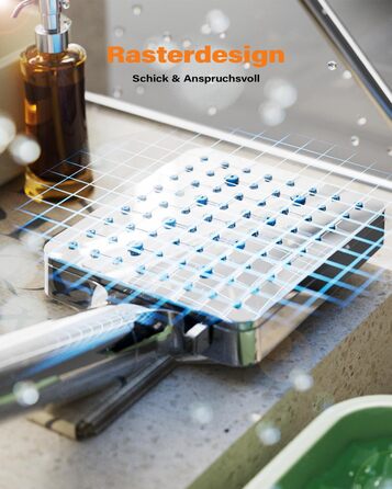 Фільтр для душу Cobbe з шлангом, високонапірна ручна лійка з 20-ступеневою фільтрацією, економна лійка з 6 режимами струменя, підвищення тиску, для жорсткої води (Q7.chrom)