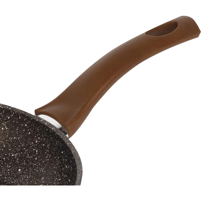 Набір сковорідок Bergner Root 2 шт. 20/24 см, антипригарне покриття, індукція, алюміній, ергономічна ручка, для всіх плит