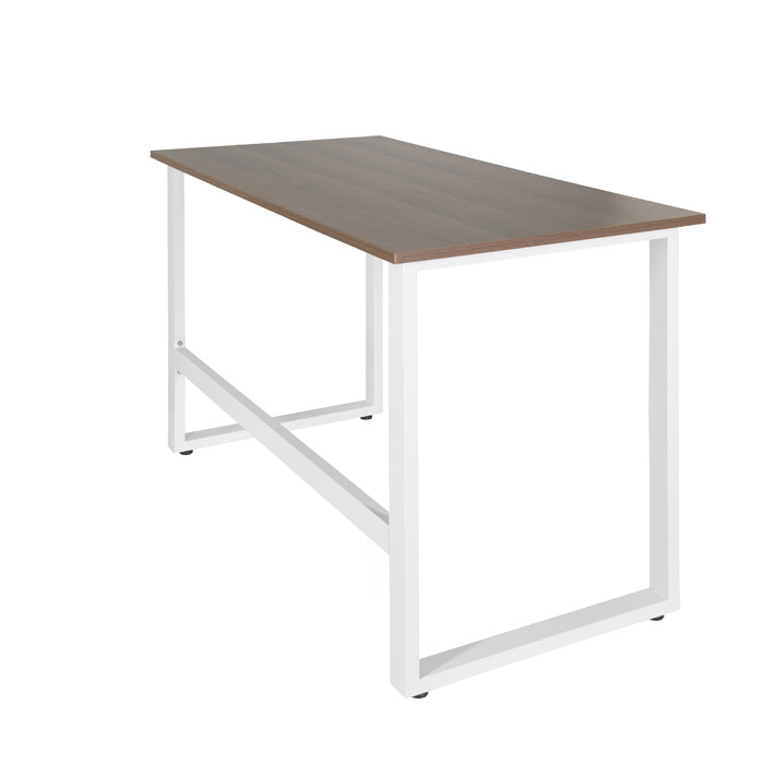 Письмовий стіл / Комп'ютерний стіл WORKSPACE LIGHT I 120 x 60 см, горіх / білий, hjh OFFICE