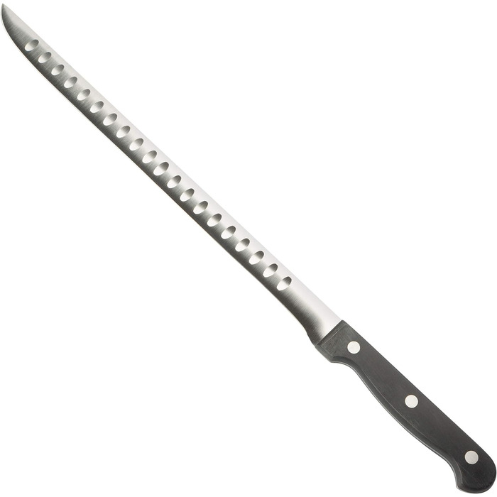 Підставка для хамону Steelblade з лакованого дерева + ніж для хамону + 2 тарілки з натурального сланцю, міцна підставка для нарізки хамону та палети