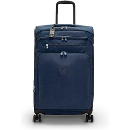 Середня розширювана валіза на колесах Kipling NEW YOURI SPIN M, синя