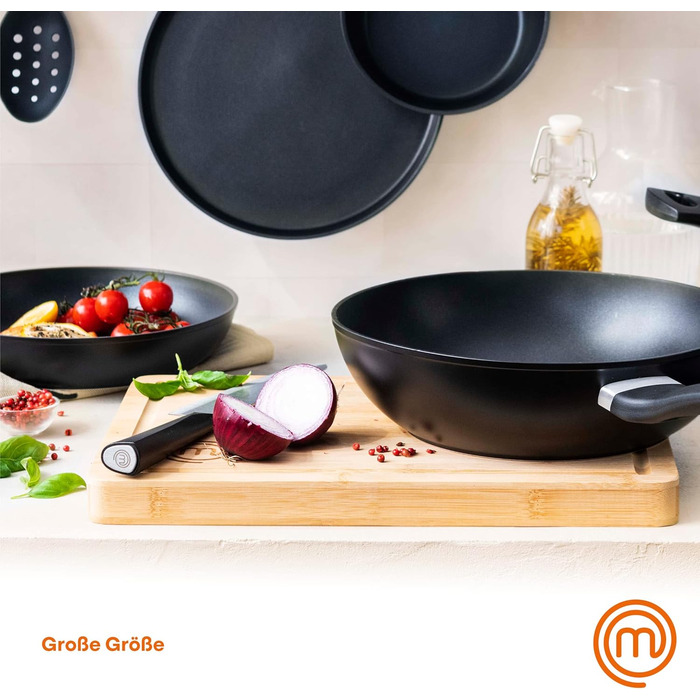 Дерев'яна обробна дошка MasterChef з жолобком для соку, натуральна, екологічна, 39x27x3 см, надміцна, деревне забарвлення, для кухні