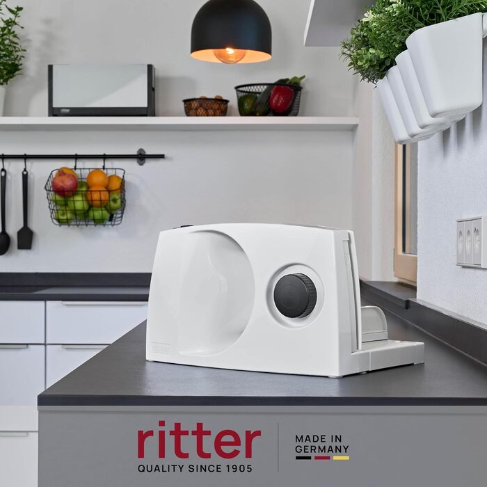 Електричний слайсер Ritter Markant 01 - компактний та потужний, Made in Germany
