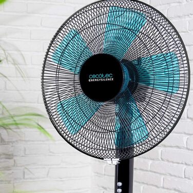 Вентилятор підлоговий Cecotec EnergySilence 510, 40 Вт, 5 лопатей, діаметр 40 см, 3 швидкості, чорний