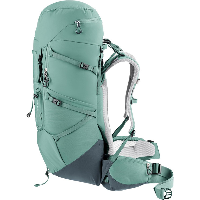 Жіночий трекінговий рюкзак deuter Aircontact Core 45+10 SL, 45+10 л, нефрит-графіт, модель 2024