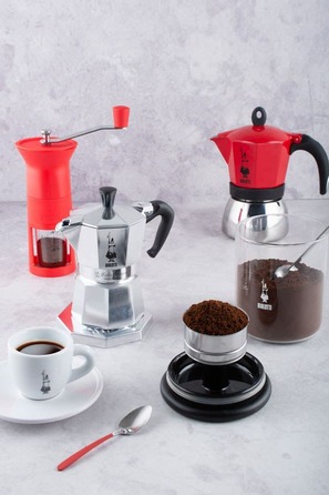Кавомолка, червона Macina Caffè Bialetti