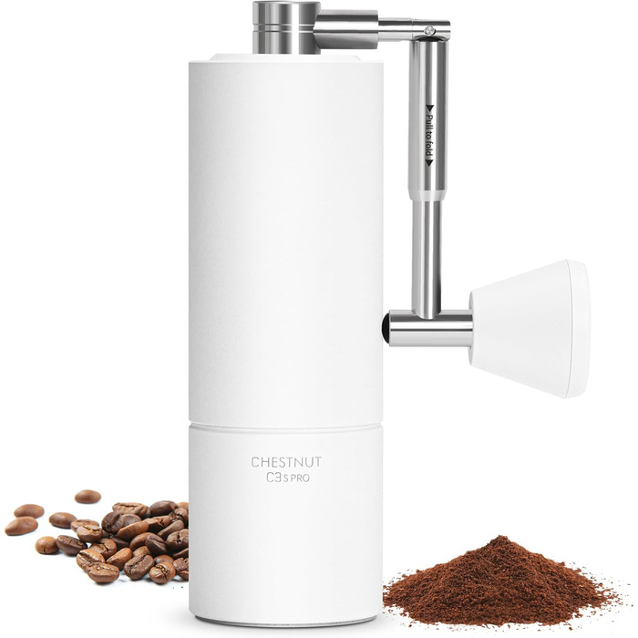 Ручна кавомолка TIMEMORE Chestnut C3S PRO з металевим корпусом для еспресо та френч-прес