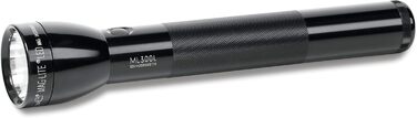 Ліхтар Maglite ML300L LED, 3x D, чорний, потужний ручний ліхтарик