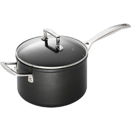 LE CREUSET Професійний сотейник з антипригарним покриттям, Ø 18 см, для всіх типів плит, включаючи індукцію, антрацит/срібло
