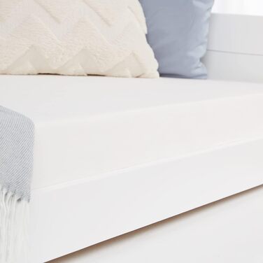 Висувне ліжко Homestyle4u 90x200 з ящиком для зберігання, з ламелями, для дітей, з дерева (сосна), білий