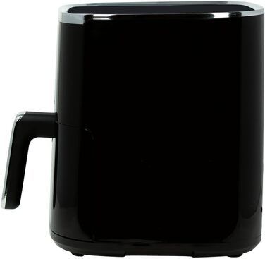 Аерофритюрниця JOCCA 5L, безмасляна фритюрниця 1450W з LED сенсорним екраном та регулюванням температури, чорна