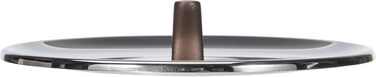 Кришка для каструлі Alessi Edo PU200/24 з нержавіючої сталі з PVD-покриттям, коричнева, Ø 20 см