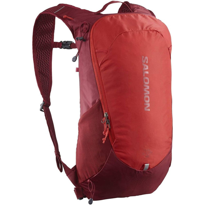 Рюкзак Salomon Trailblazer 10 л для туризму, унісекс, легкий, комфортний, помаранчево-червоний