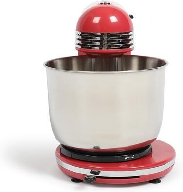 Мультифункціональний тістоміс для випічки 3л 250Вт, червоний DOP137RC Chili Red