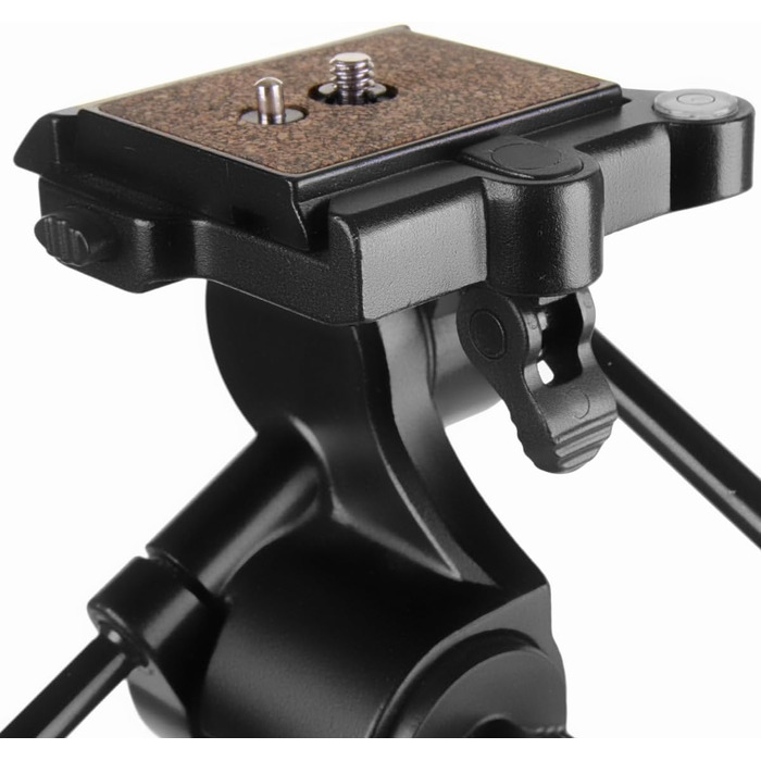 Професійний фотоштатив Walimex pro WAL-6702 з 3D-головою FT-6653H, вантажопідйомність 12 кг, флюїдна амортизація, з чохлом