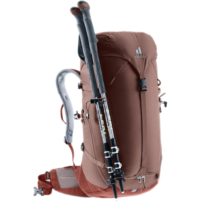 Жіночий туристичний рюкзак Deuter Trail 28 SL, 28 л, фіолетовий (Raisin-caspia), для альпінізму та походів, модель 2024