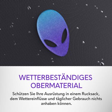 Ігровий рюкзак Alienware 18 AW7825P, об'єм 28 л, дихаюча 3D-сітка, чорний