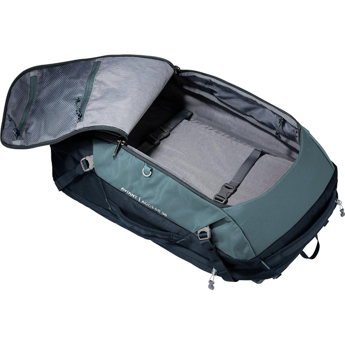 Рюкзак для подорожей Deuter AViANT Access 38 л, бірюзовий/синій