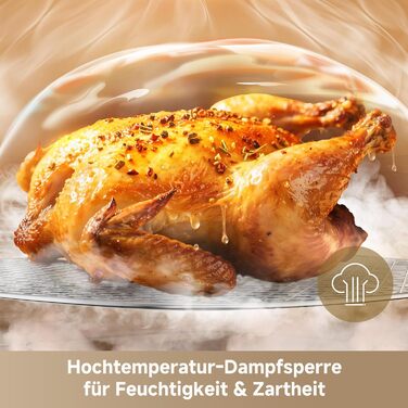 Фритюрниця Dreame Tasti AirFryer 5-в-1 з скляною чашею, 2.5L + 4.5L, 3D-конвекція, сенсорний дисплей, для дому та подорожей