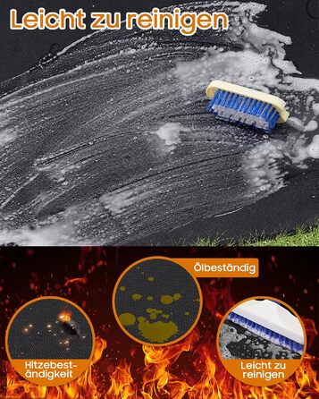 Вогнетривка підкладка для гриля 150x100 см - захист від жару до 982°C