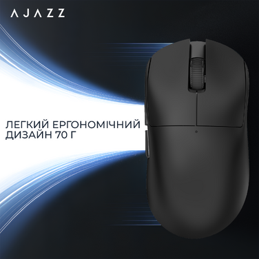Бездротова миша Ajazz x Nacodex NJ08 MC White (NJ08-MC-W)