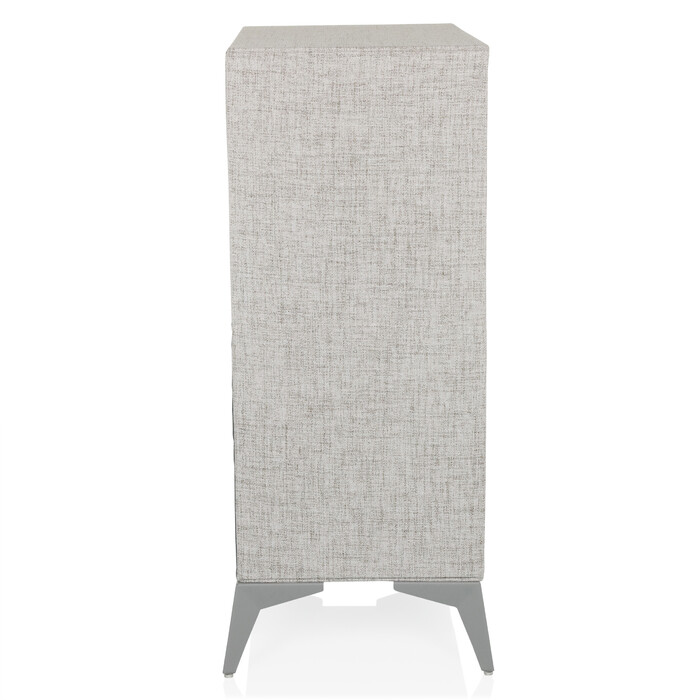 Комод SKUFFY 64x35x90см 4 шухляди сірий hjh LIVING